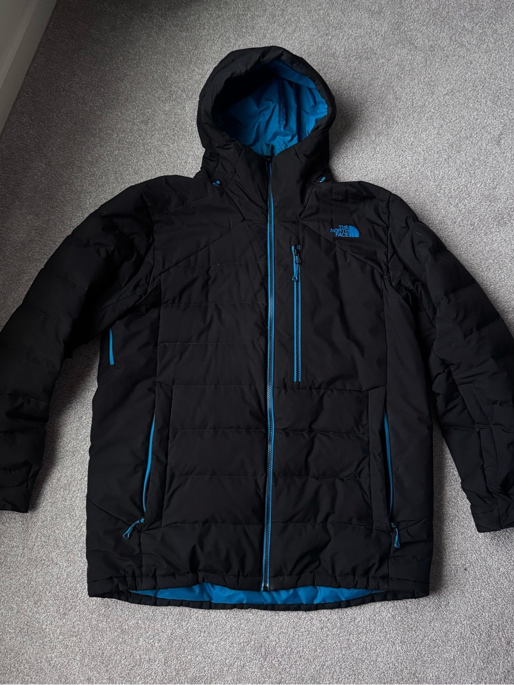 The North Face Pro Project Insulated Down Jacket Men's Black & Blue